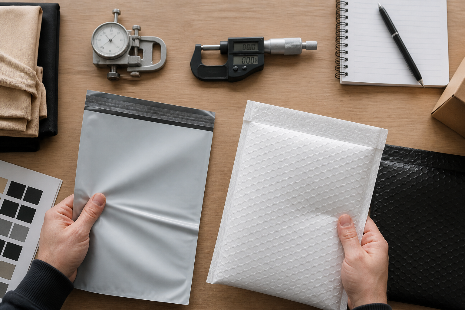 How to compare shipping mailers thickness and durability in 3 simple steps