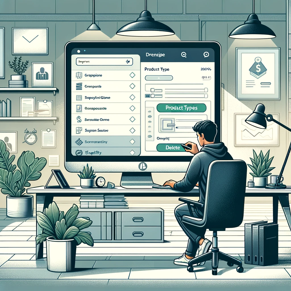 How to Remove a Shopify Product Type from the Main List