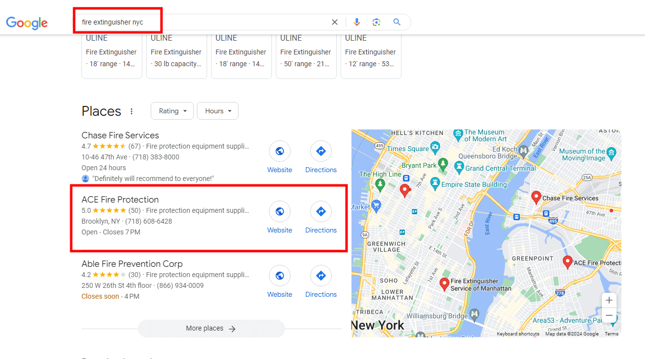 Case Study: How an NYC Business Achieved Prominent Google Maps Visibility
