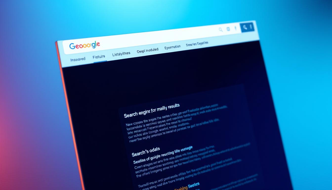 search engine results page