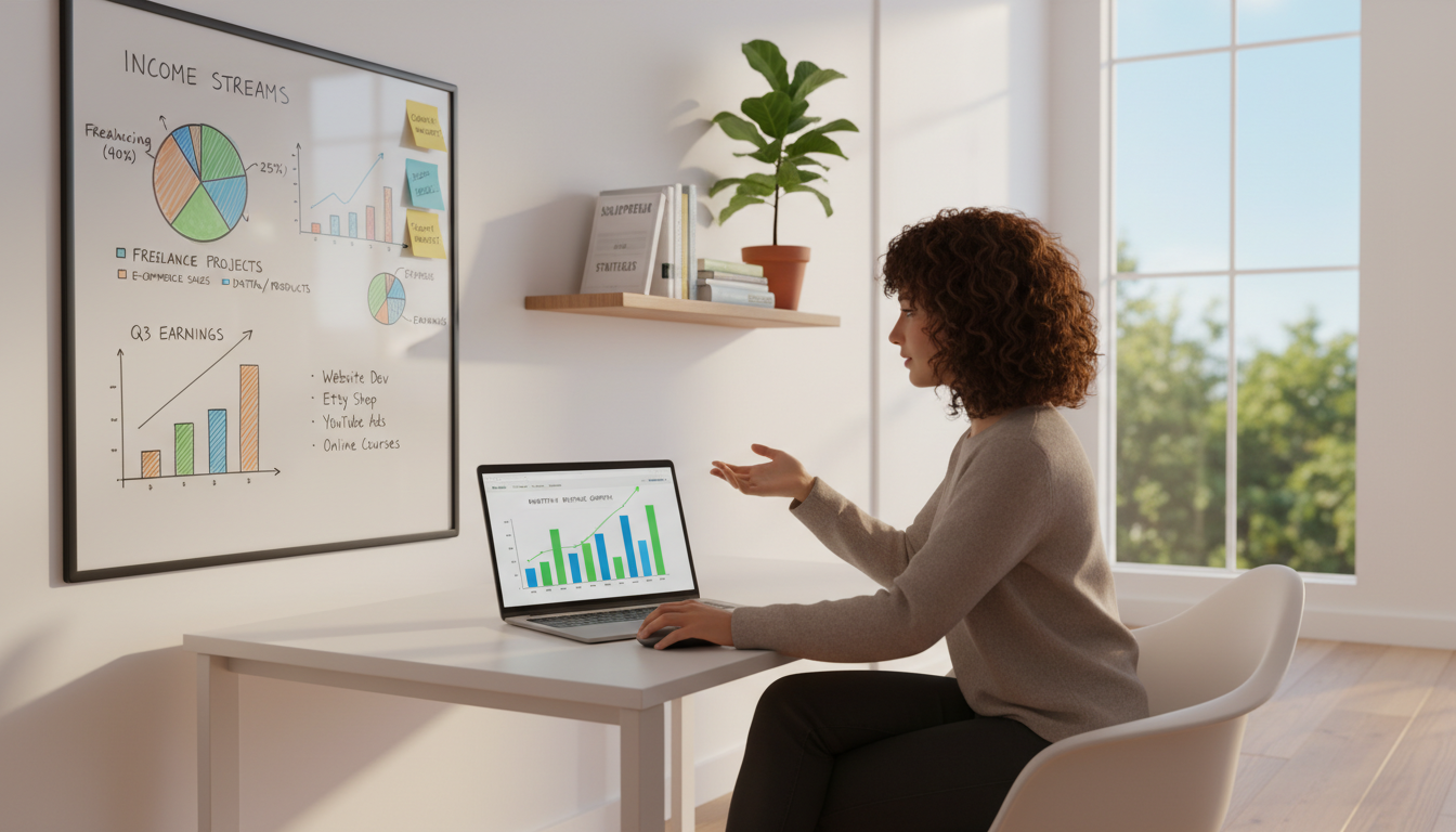 how much money can you actually make online per month realistic examples
